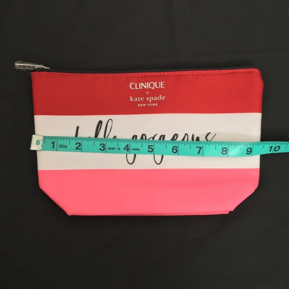 Kate Spade X Clinique Carry All Tote and Cosmetic Bag
